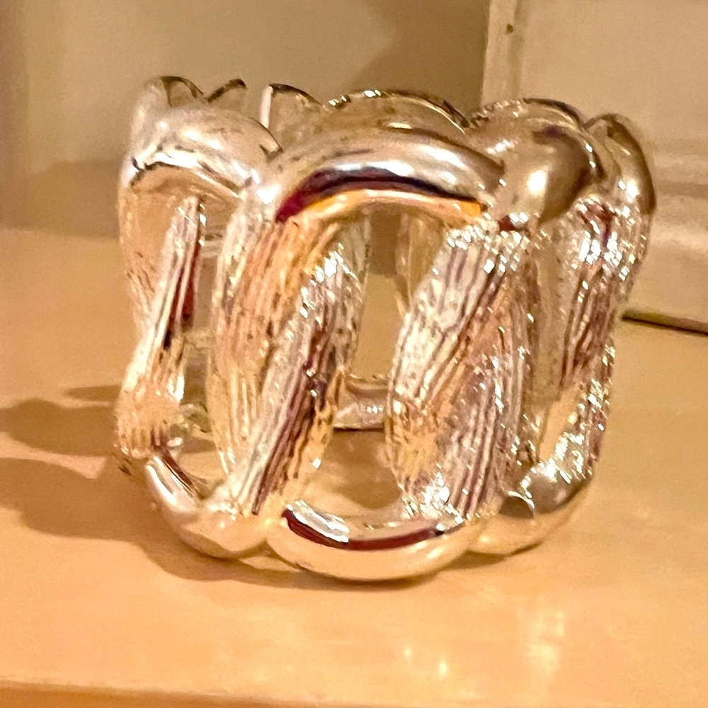 Silver Chunky Chain Bracelet